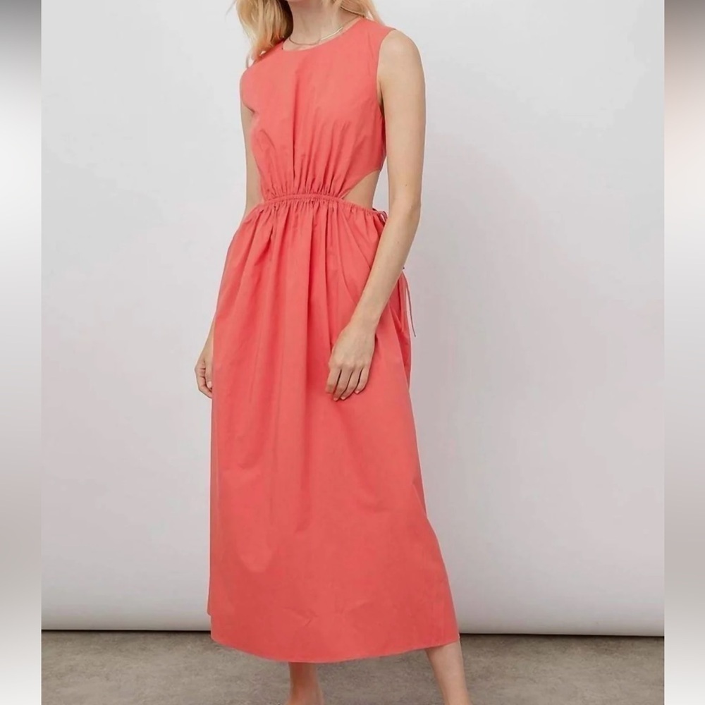 Rails NWOT Yvette Cutout Dress in Spiced Coral Size M